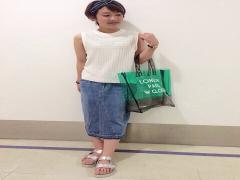 雨の日もOK♪カジュアルなデニムスカートのコーデまとめ♡