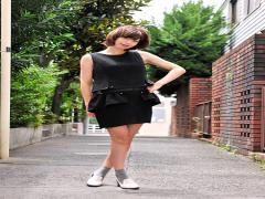 黒のワンピースをクールに着こなしてモテガールになっちゃお♡