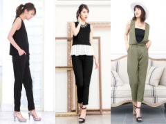 「オールインワン」はノースリーブで大人っぽい肌見せ！