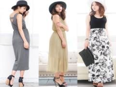 今季の「マキシワンピ」はリラックス＆都会的な大人レディ風に！