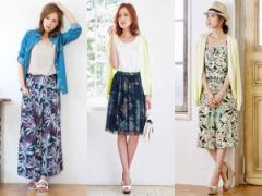 「ボタニカル柄」で作るサマーな大人ゆるかわスタイル