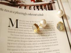 ワンランク上の輝きを。コットンパールで作るシックな大人ネイル