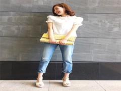 いつものコーデを夏色に仕上げてくれる、"効かせ色"小物をcheck！