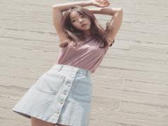 秋の渋めカラーに映える。“1点ピンク盛りメイク”でつくるキュートface