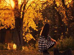 秋の定番チェック。2015年は「ちょっぴり大きめ」が流行ります♡