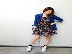 おしゃれマストアイテム！花柄ワンピースを上品に着こなして♡