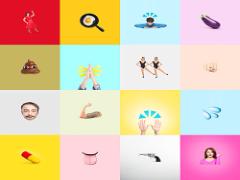 ナナメ先を行きたいあなたに。海外でも話題の’絵文字×ファッション’を取り入れて