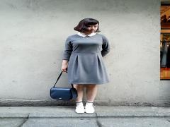 簡単かわいい印象チェンジ。“つけ襟”で作る秋色ファッション