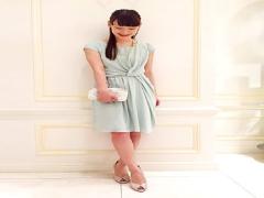 女の子っぽさ100%♡シフォンワンピースでフェミニンコーデ♪