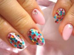 夏だからハジけたい♡”カラフルホログラム”ネイルカタログ