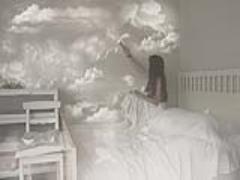 雲の浮かぶファンシーなお部屋に住みたいの。簡単DIYでメルヘンroomに