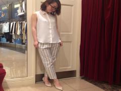 旬のストライプ柄パンツを履き倒す！カジュアルコーデ特集