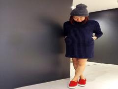 秋冬ワンピースはあったかアイテムでコーディネートを楽しもう♡