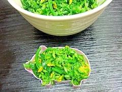見た目も良い♡菜の花のからし和えレシピ