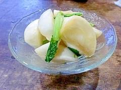 かぶの漬物は作り置きが基本でしょ♪