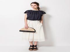 洗練されたレディなデザインLagunaMoonが魅せるパンツスタイル