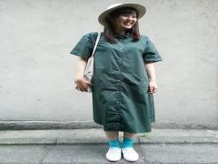 今すぐまねっこ♡シャツワンピースの着こなし術いろいろ！