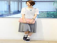 オフィスでキラリ♡大人キレイなサマーニットコーディネート術