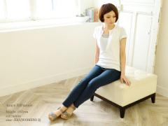 カットソーでゆったり♡オフタイムのおすすめな着こなし