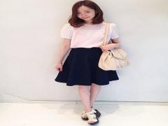 上品な女はフレアで作る♡ボトムス＆ワンピのきれいめコーデ