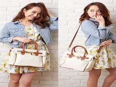 気分で変えれる2wayのトートバッグ♡