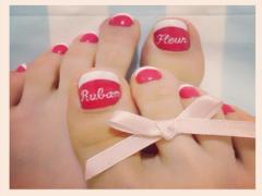 見えない場所にマイワールド♡幸せを運ぶフットネイルたち