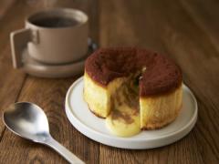 生地の中からクリームがドゥバー♡PRONTOの「とろけるスフレティラミス」