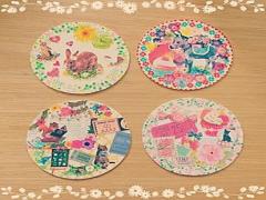 ネコモコが可愛いって噂♡世界に一つしかないオリジナルコースターを