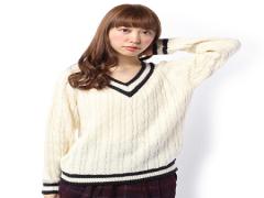 タンスの肥やし撲滅運動。去年のチルデンニット、今年も着まわします。