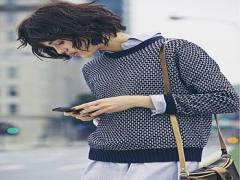 重ね着初級編▷ニット＋シャツのセットで秋のマニッシュstyleの完成っ♡