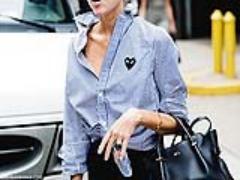 キャッチーで上品style♡ストライプシャツで大人のこなれ感を漂わせて