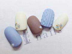 ネイルとファッションの素敵な関係♡ニットネイルはコーデとリンクさせる！