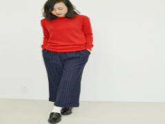 お洒落な人はみんな夢中♡旬の赤ニット＋洗練スパイスで5days褒められコーディネート