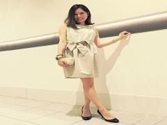 花柄ワンピースコーデでいつもよりハッピーな私に♡