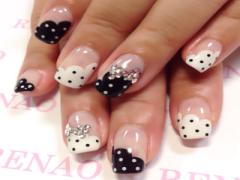 指先まで甘いのが気分なの♡ガーリー派のための冬のふわふわネイル