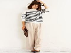 この秋大注目のワイドパンツの着こなし術をご紹介♪