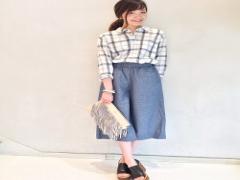 みんなはどう着てる？秋シャツが主役のオシャレコーデまとめ♡