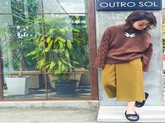 オーバーサイズが可愛い♡ゆるざっくりニットでモテ女スタイルに。