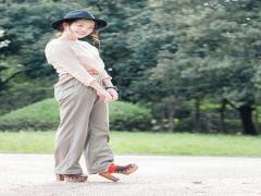 レディース服にベルトをプラスでバランス調整！