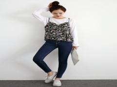 重ね着にも◎なキャミソールのおすすめコーデ♡