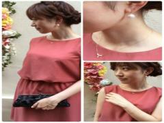 結婚式のお呼ばれドレススタイル♡