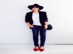 狙うはワンランクUP♪3大黒ジャケットを使った秋冬コーデ