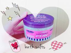 SNSで絶賛コメント‼人気の100均バスソルト”CANDY CRAZE”がすごいって噂