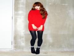 ニットワンピ＋1アイテムで女性らしい冬コーデを楽しもう♪