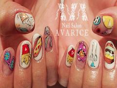 繊細デザインにきゅん♡「#手描きアート」で見つけた素敵ネイル25