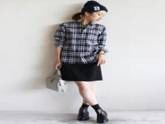 着こなしいろいろ！レディースのチェックシャツコーデ