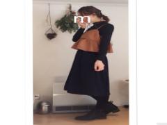 レイヤードは "ビスチェ" から♡ お洒落色合わせでタートルニットを新鮮に