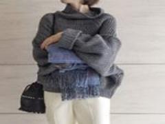 おしゃれな人は脱タイツ化。ロングボトムは靴下と合わせるのが新常識