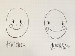 『凛とした求心顔』or『柔らかい遠心顔』あなたのなりたいはどっち？