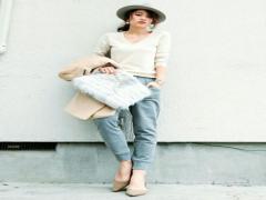 小物とバランスが大切♡"スウェットパンツ"をシティガール風に着こなすには